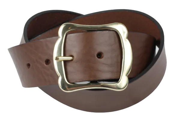 1 3/4 Inch Designer Leather Belt