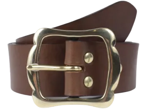 1 3/4 Inch Designer Leather Belt