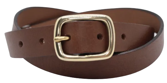 1 Inch Leather Trouser Belt