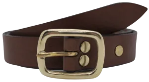 1 Inch Leather Trouser Belt