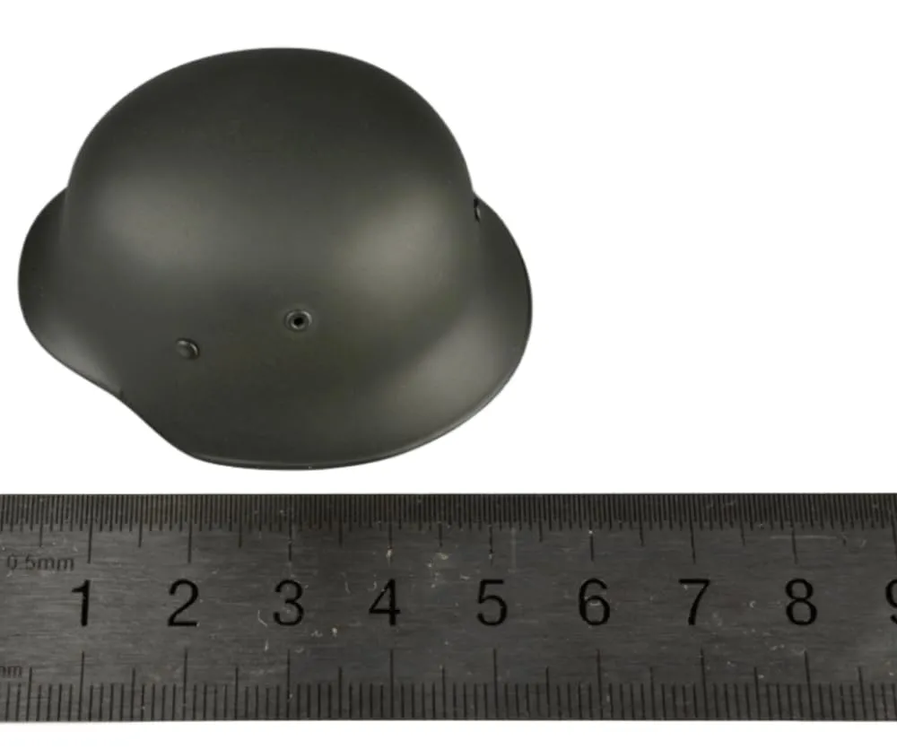 1/6 Scale Action Figure Accessory: WH Metal M35 Helmet Miniature Collectible