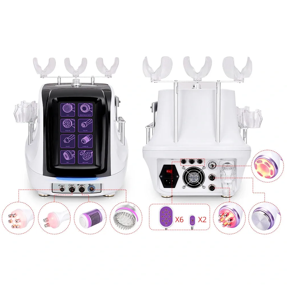 9In1 Aristorm 40k Ultrasonic Cavitation 2.5 Radio Frequency Slim Microdermabrasion Machine