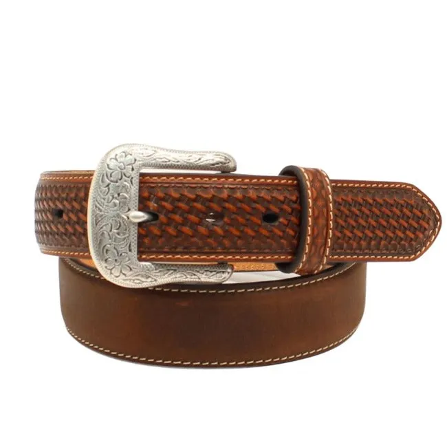 Ariat Men's Brown Western Belt - The El Paso