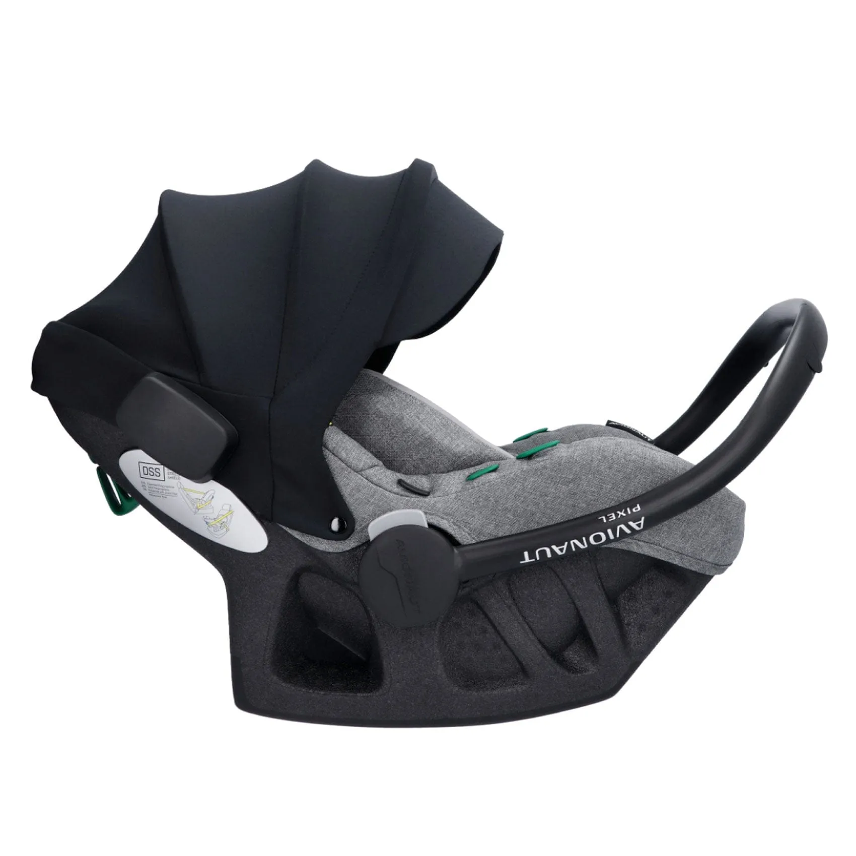 Avionaut Pixel Pro 2.0 C & Isofix Base in Grey