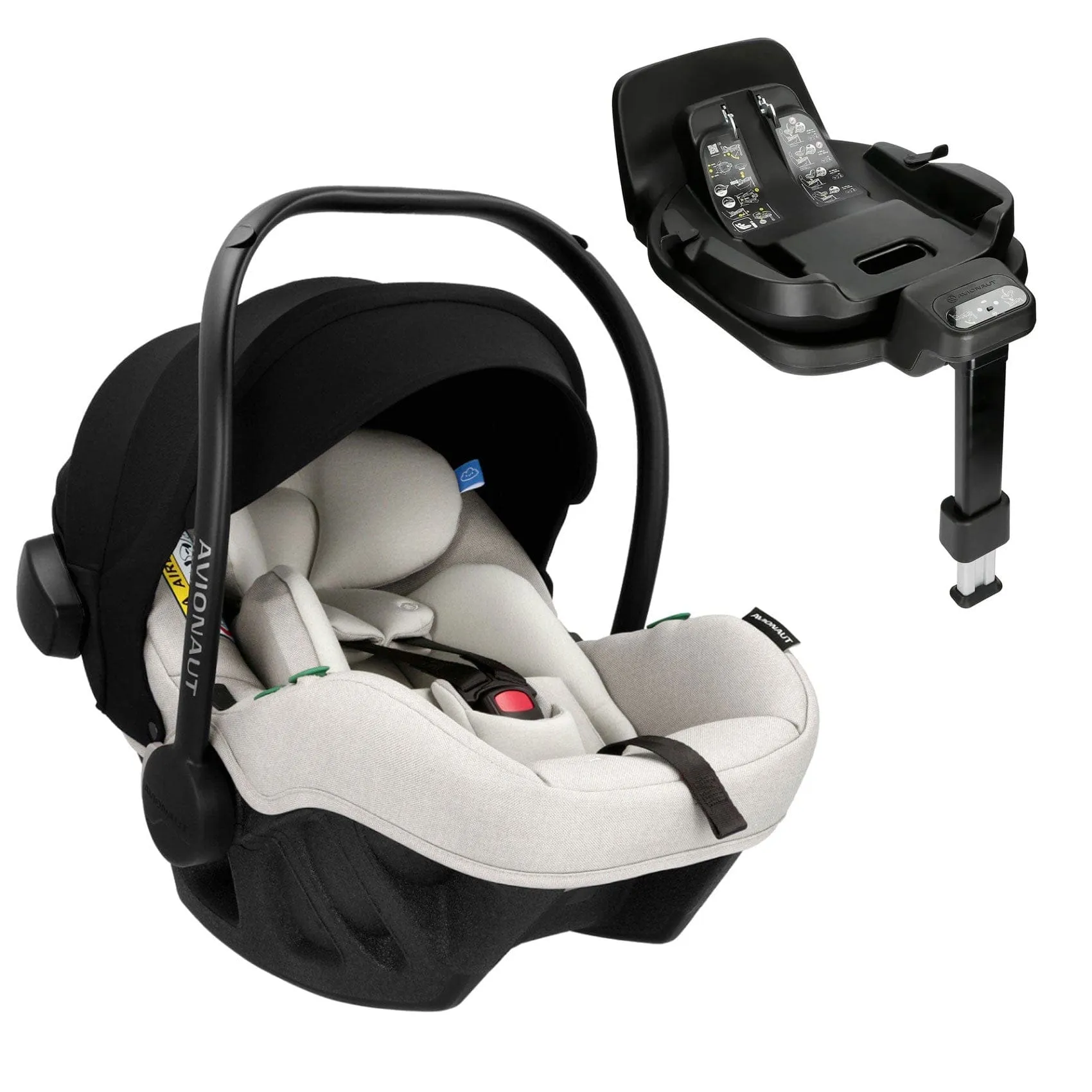 Avionaut Pixel Pro 2.0 C Car Seat & IQ Orbit Base - Beige