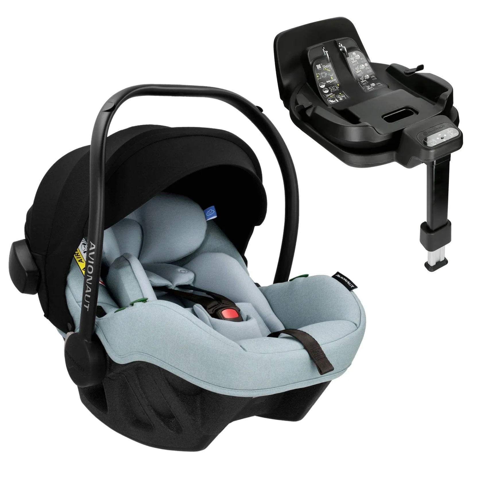 Avionaut Pixel Pro 2.0 C Car Seat & IQ Orbit Base - Mint