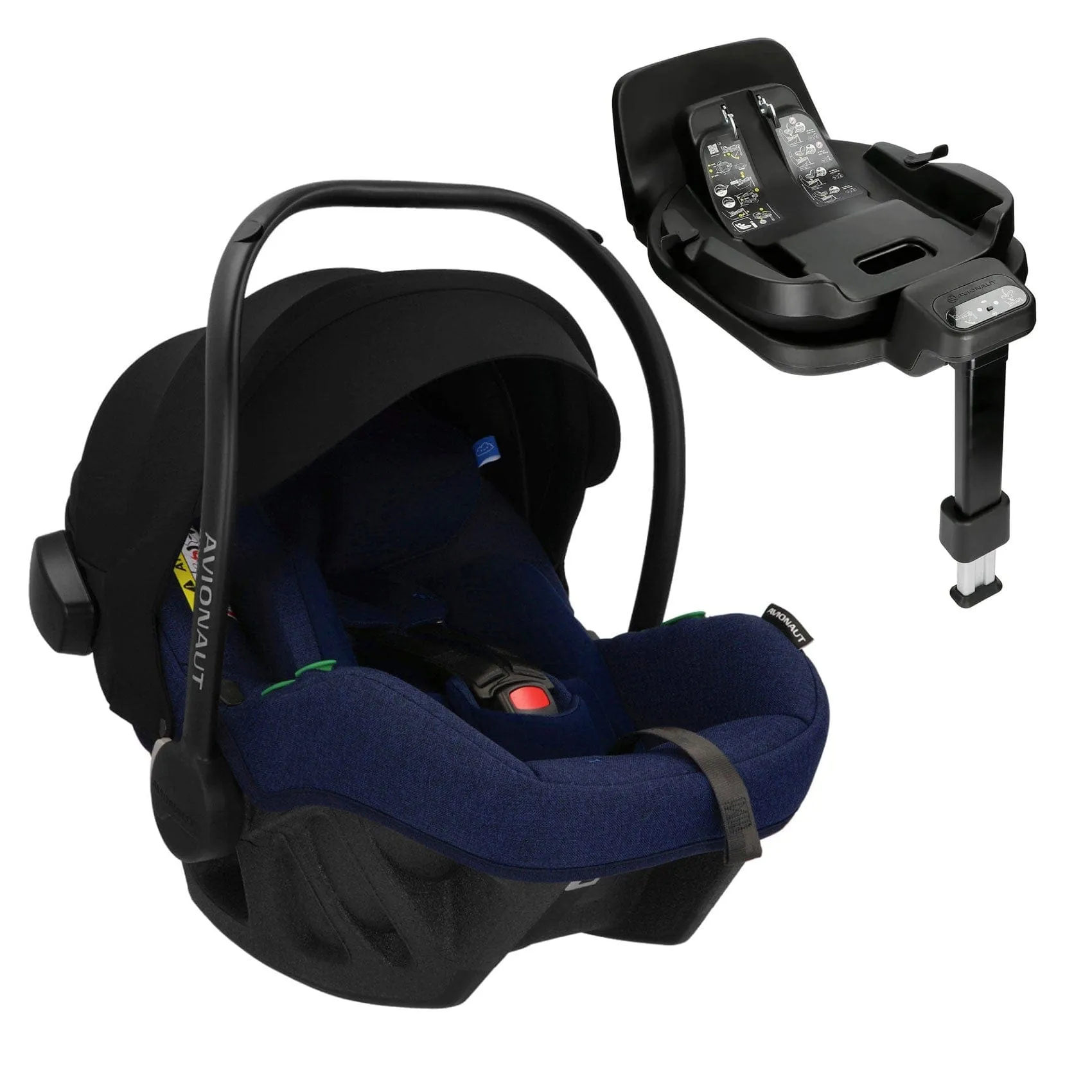 Avionaut Pixel Pro 2.0 C Car Seat & IQ Orbit Base - Navy