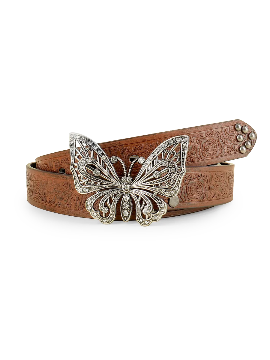 Butterfly Buckle Belt