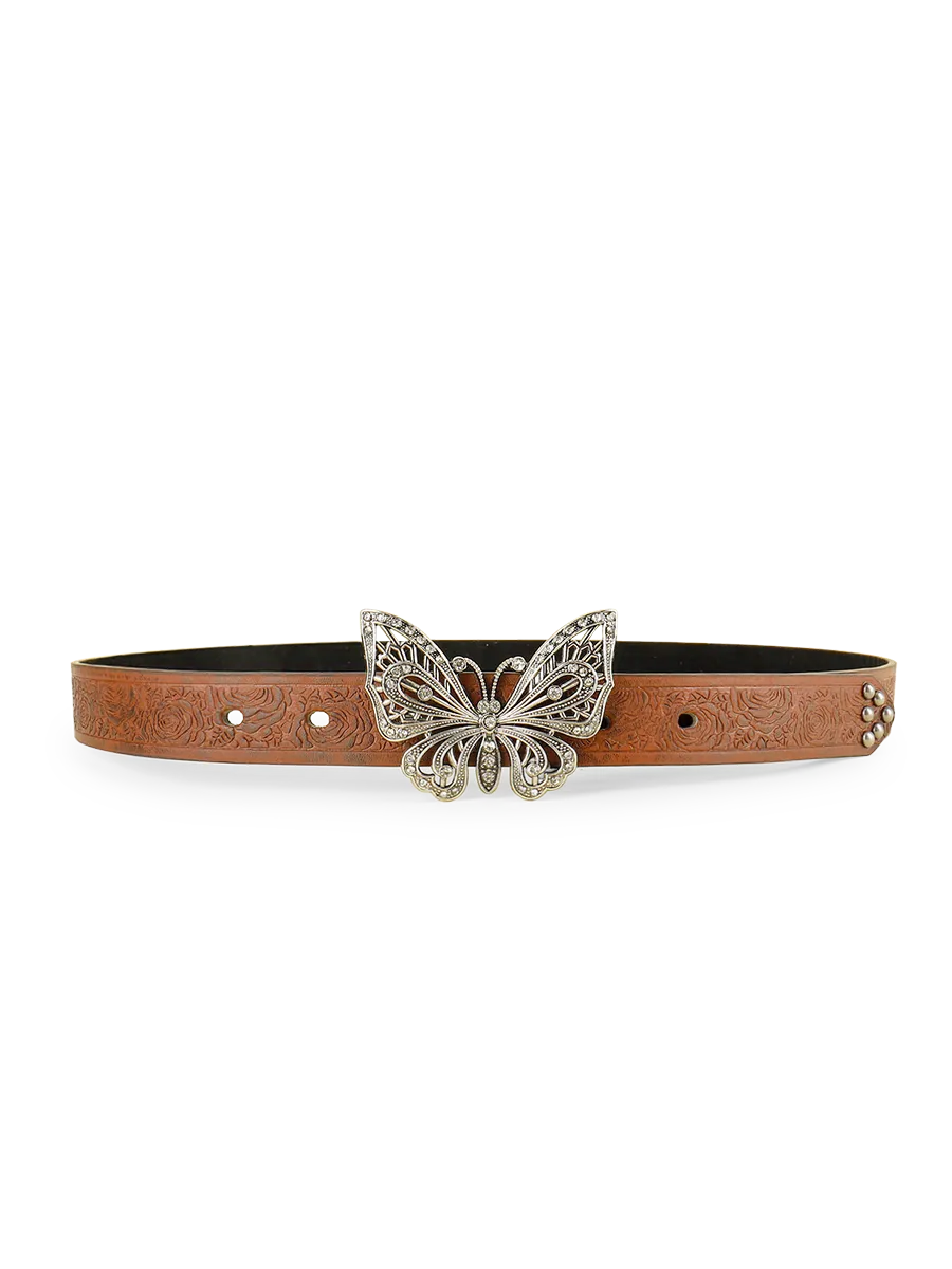 Butterfly Buckle Belt