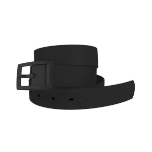 C4 Solid Black Belt with Matte Black Buckle