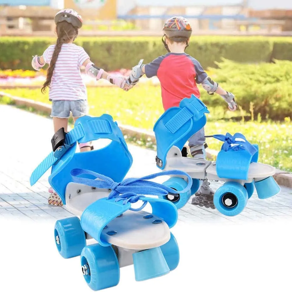 Cable World Boy Roller Skates For Kids Age Group 5-15 Years Adjustable Inline Skating Shoes, Blue