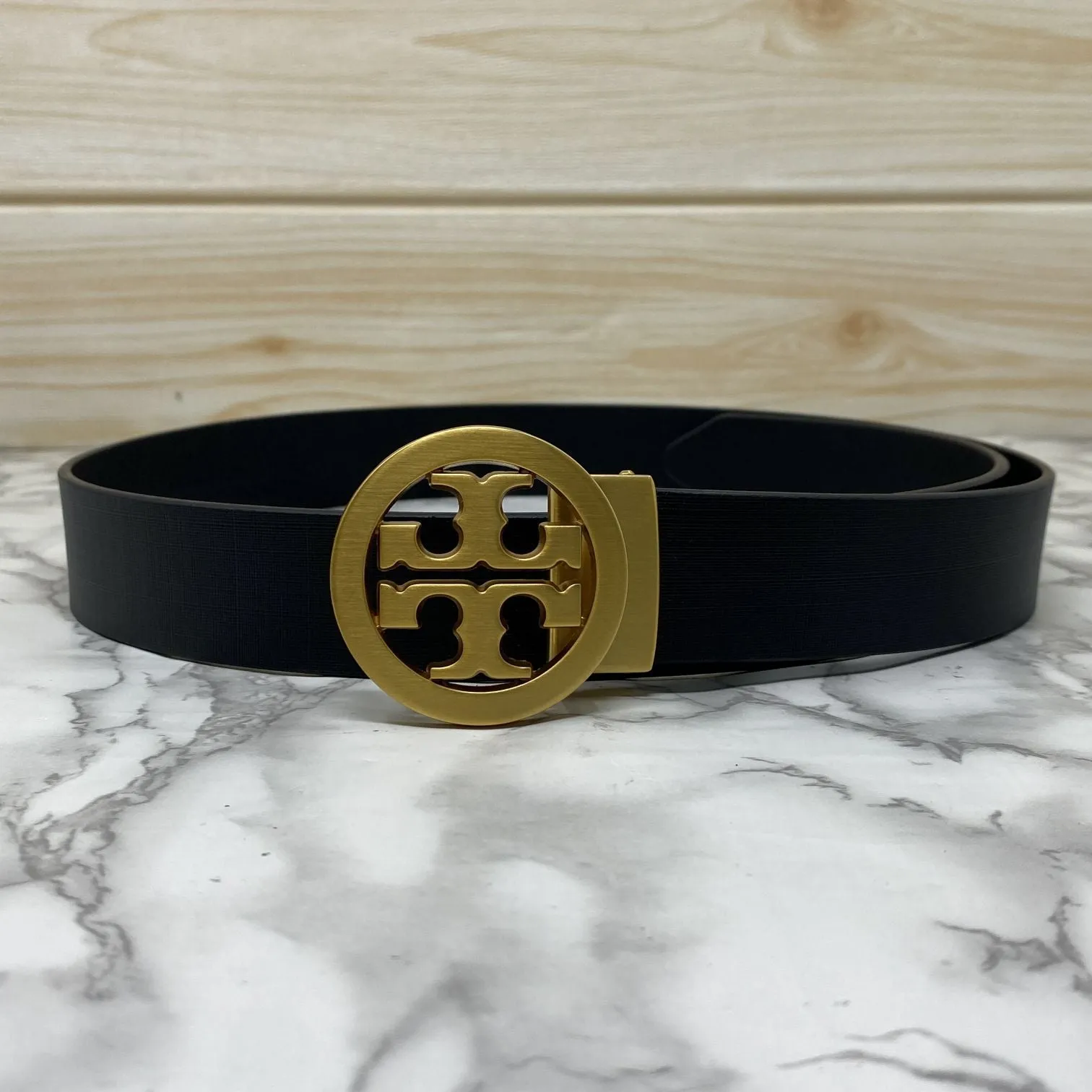 Classy Round Formal Leather Strap Belt-JonasParamount