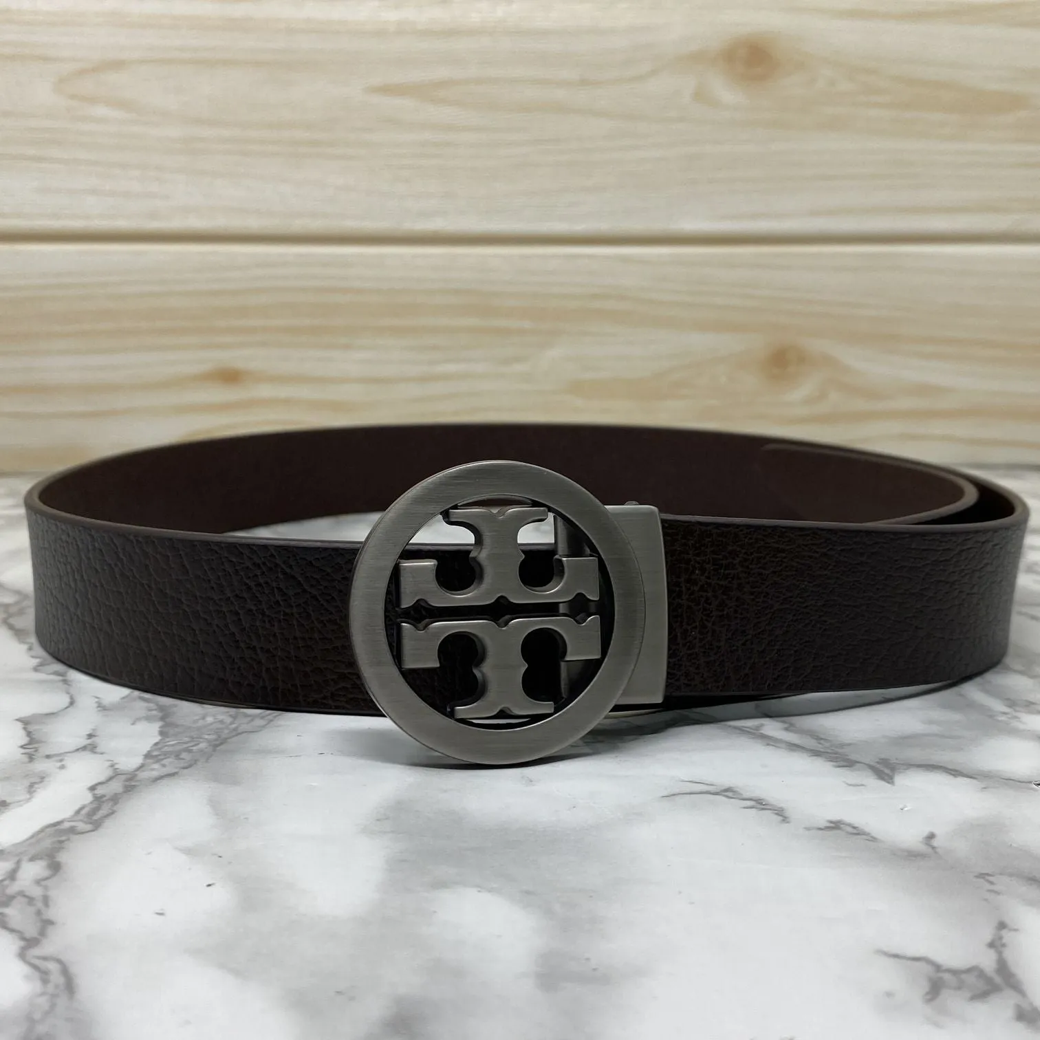 Classy Round Formal Leather Strap Belt-JonasParamount