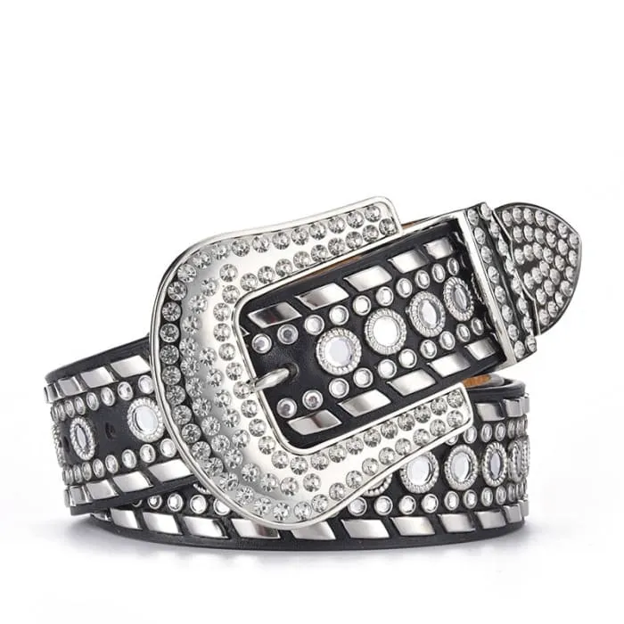 Crystal Rhinestone Versatile Unisex Belt