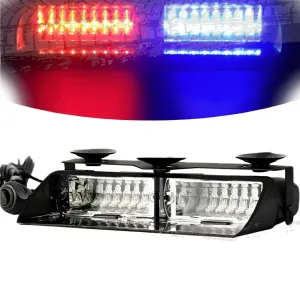 Dashboard Police Strobe Lights in Red/Blue