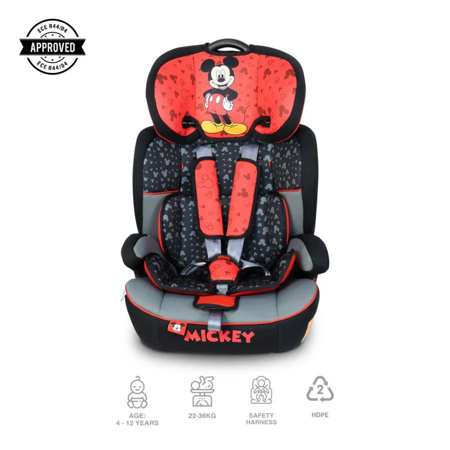 Disney Mickey Mouse Baby/Kids 3-In-1 Car Seat   Booster Seat (Group 1/2/3)