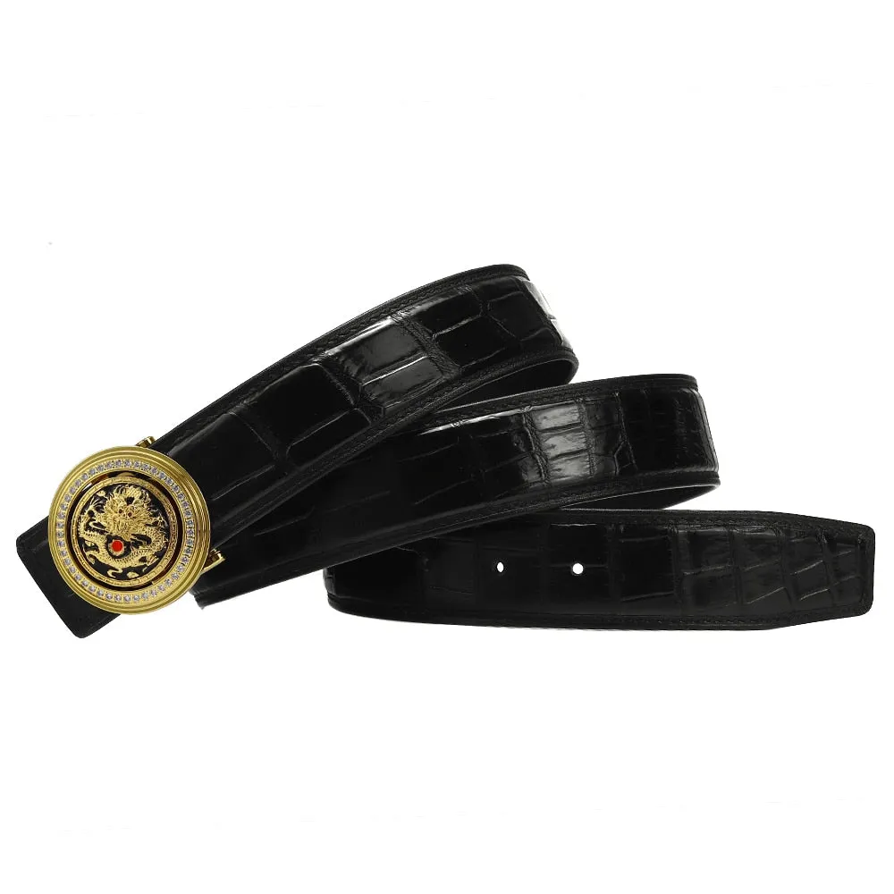 Dragon Red Ball Buckle Belt