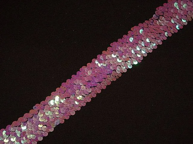 Elasticated Iridescent Sequinned Trim