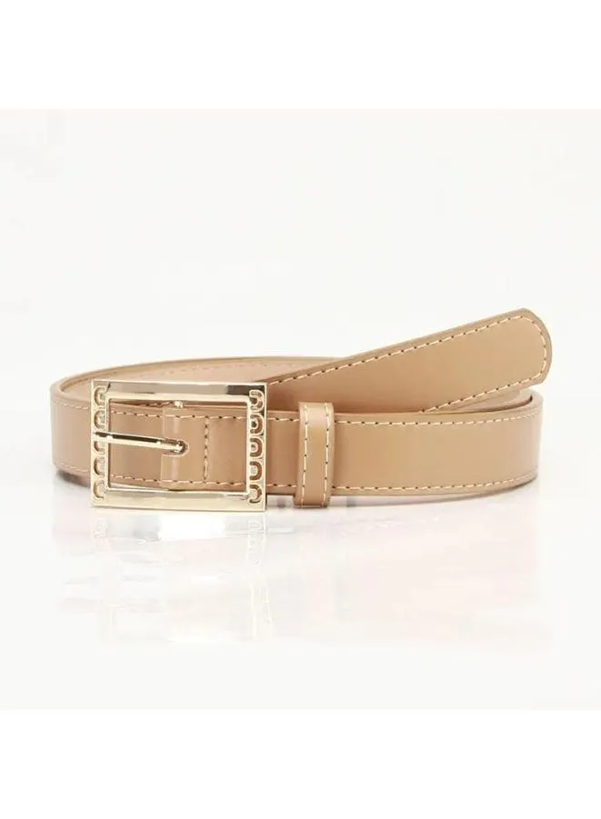 Elegant, Simple and Versatile Leather Belt for Women