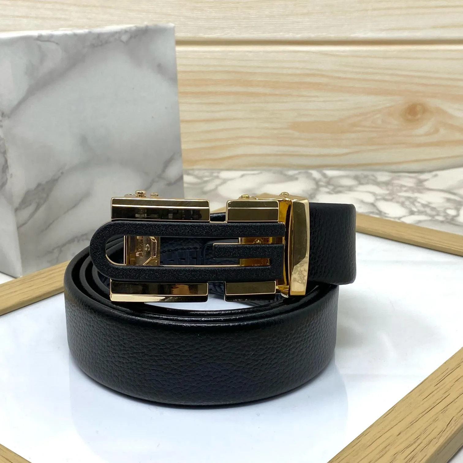 Fashionable Auto Lock Formal Belt With Adjustable Feature-JonasParamount