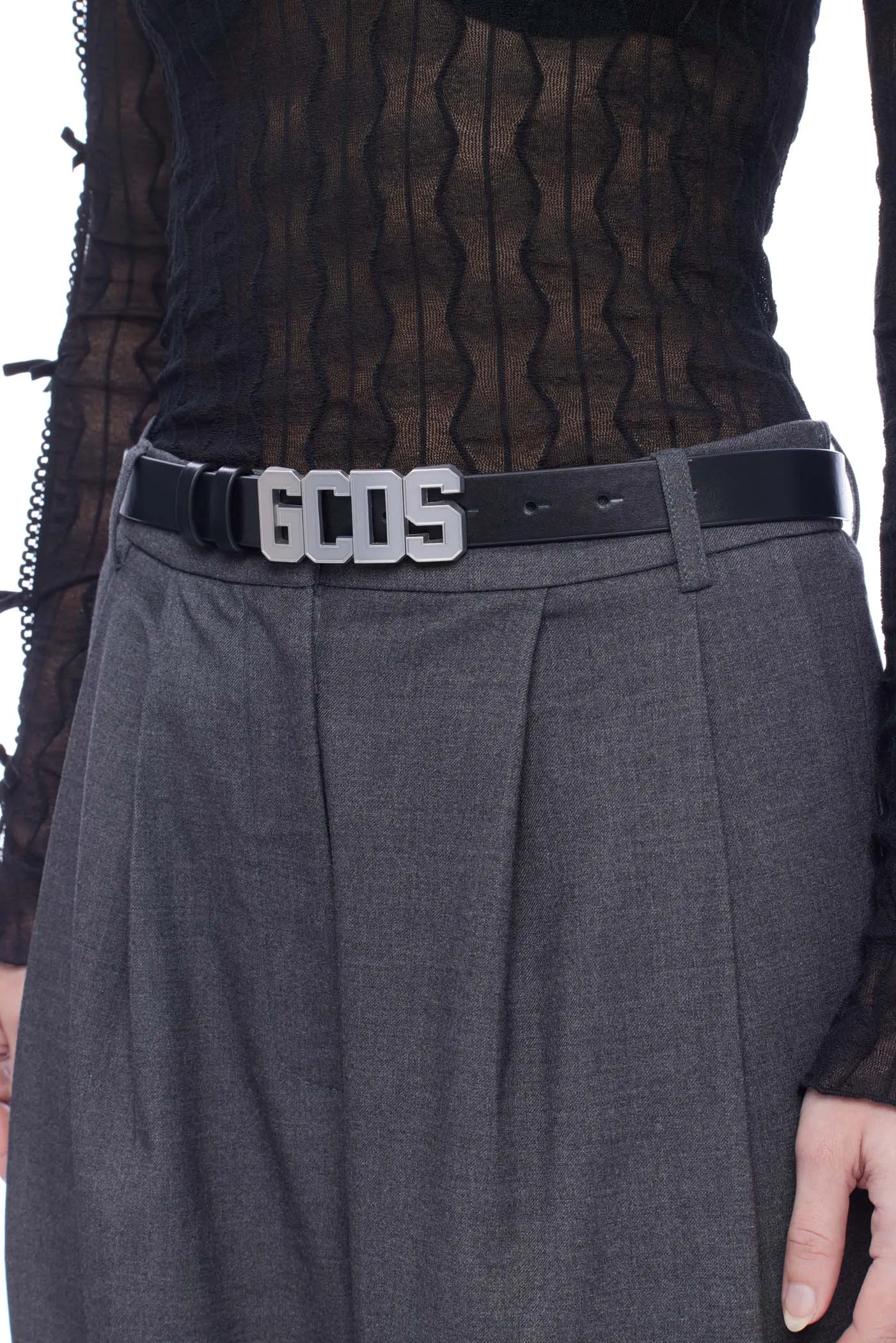 GCDS Wear Classic Logo Belt