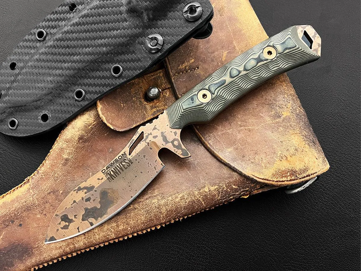 GEN 2 Harvester | Personal Carry, General Purpose Knife | CPM MagnaCut Stainless Steel | Arizona Copper Finish