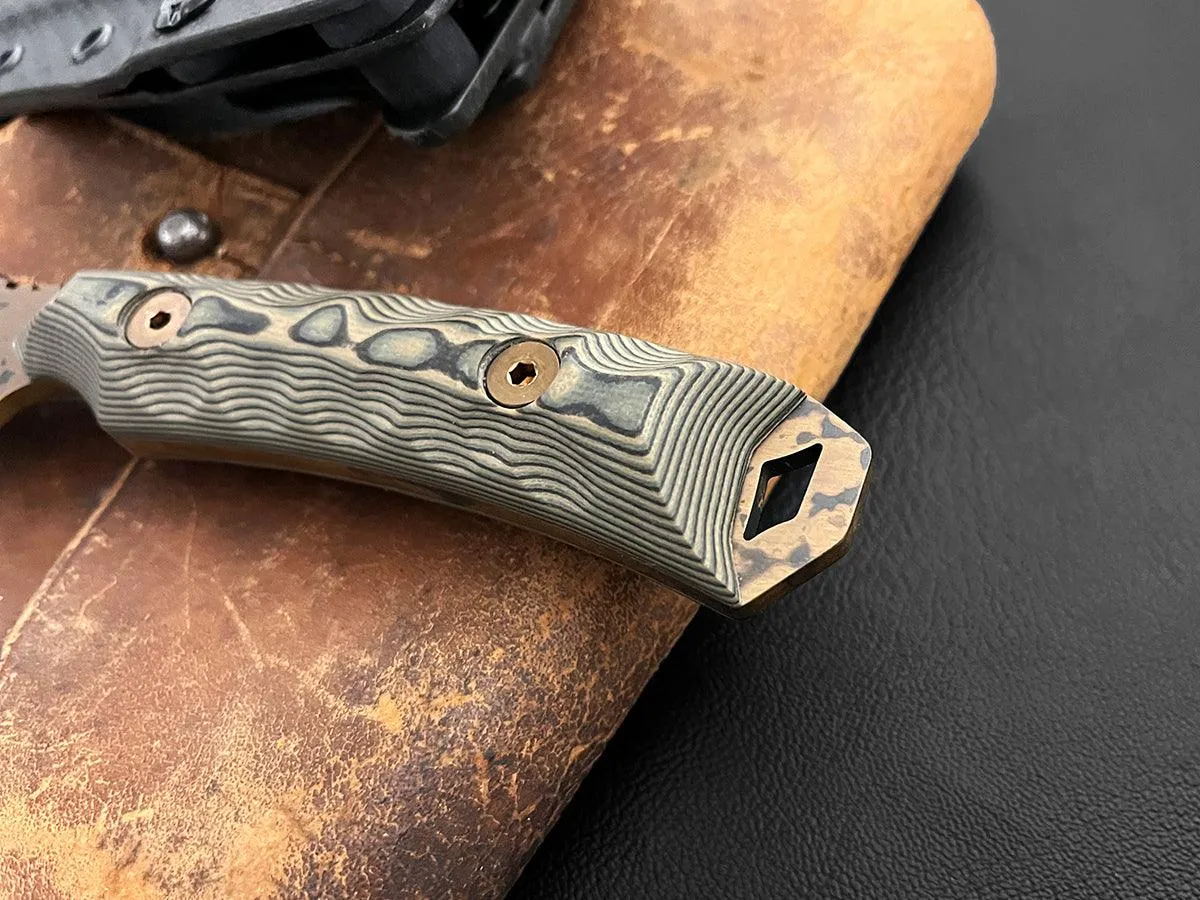 GEN 2 Harvester | Personal Carry, General Purpose Knife | CPM MagnaCut Stainless Steel | Arizona Copper Finish