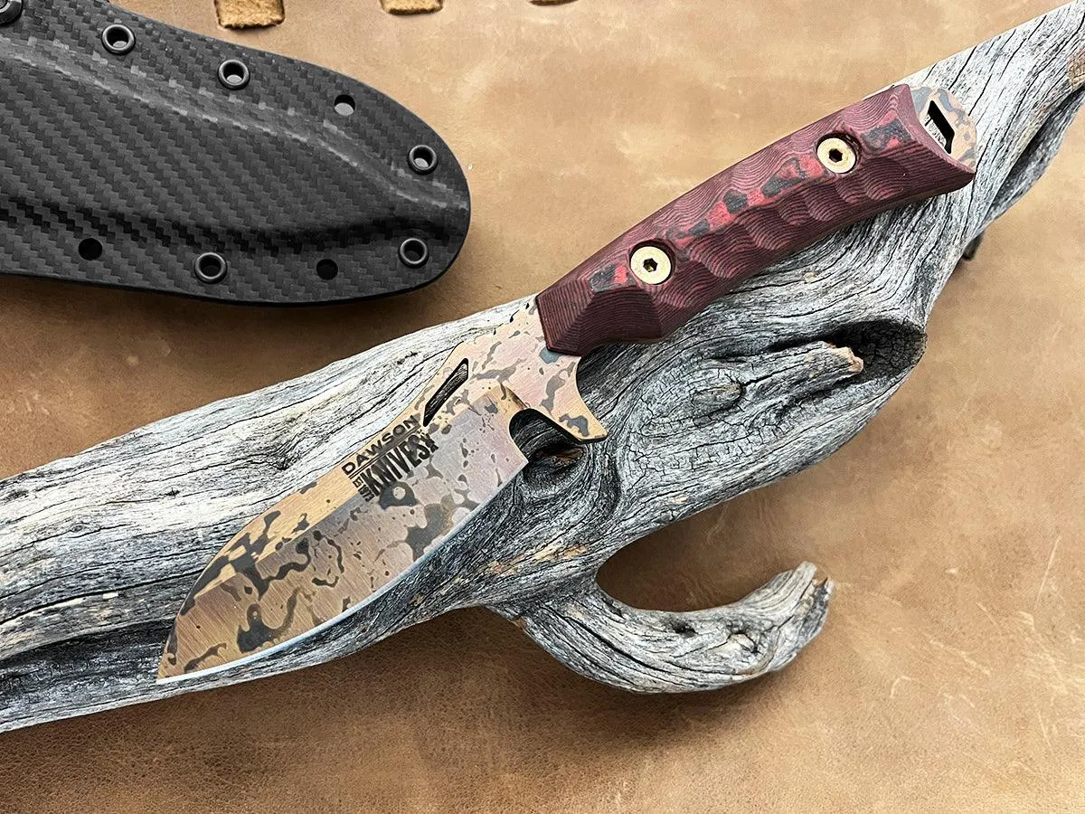 GEN 2 Harvester | Personal Carry, General Purpose Knife | CPM MagnaCut Stainless Steel | Arizona Copper Finish