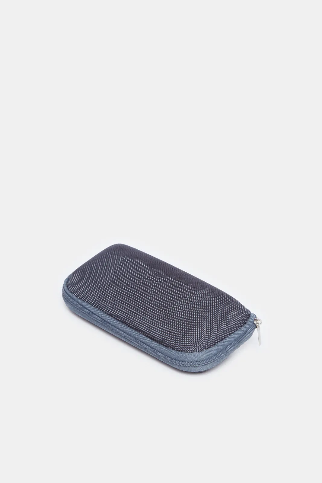 Girls Grey Solid Sunglass Case