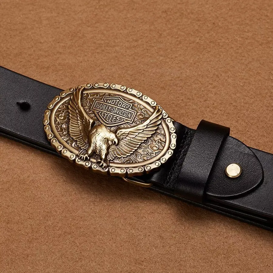 HarleyLuxe Eagle Embellished Belt