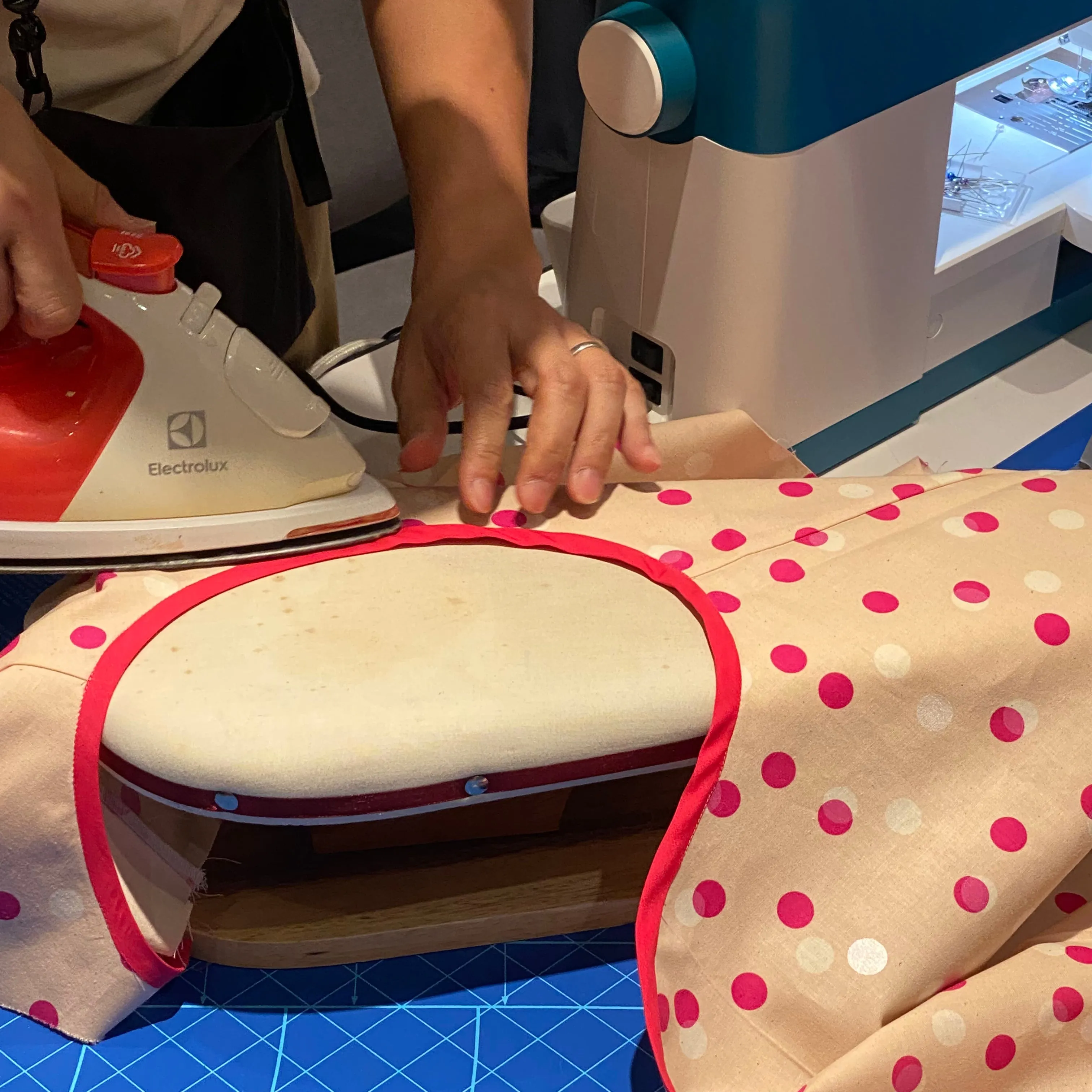 Ironing Board (Professional Type) with Wooden Stand