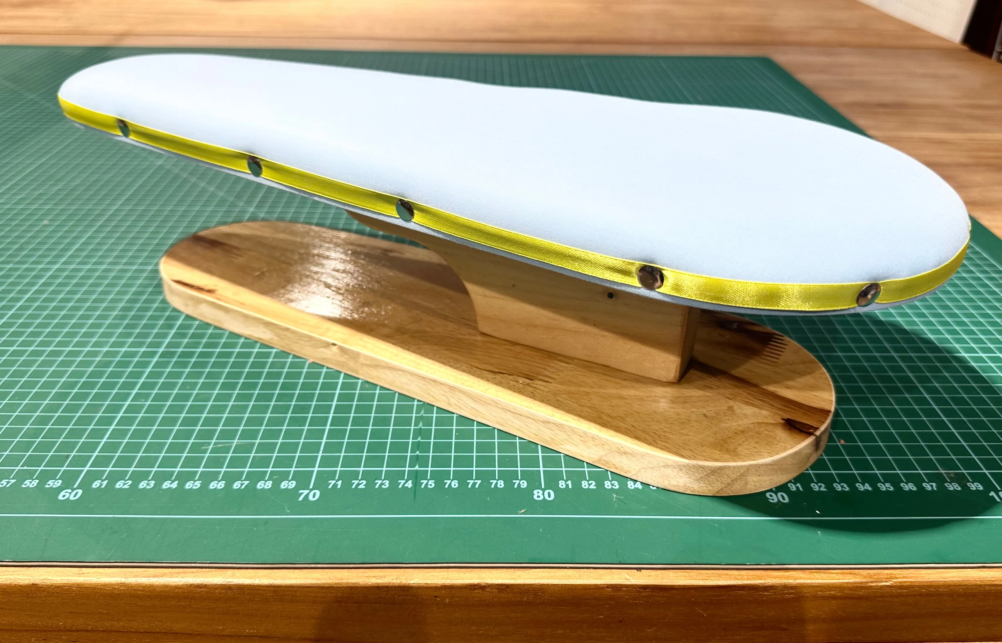 Ironing Board (Professional Type) with Wooden Stand