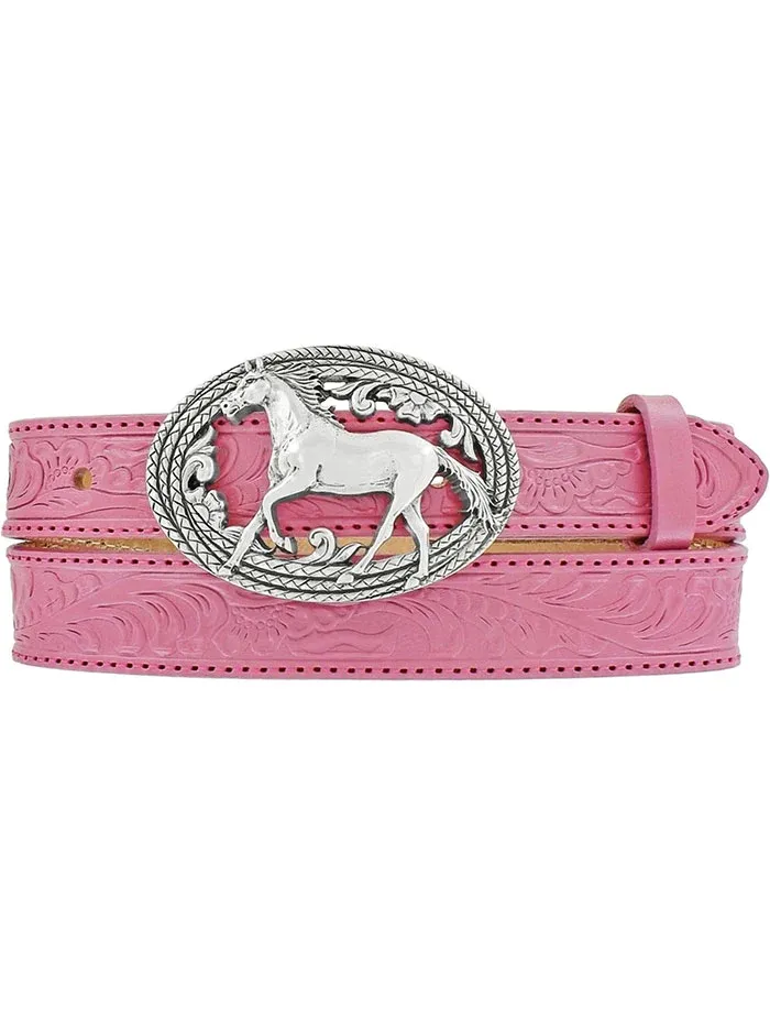 Justin Kid's Lil Beauty Leather Belt