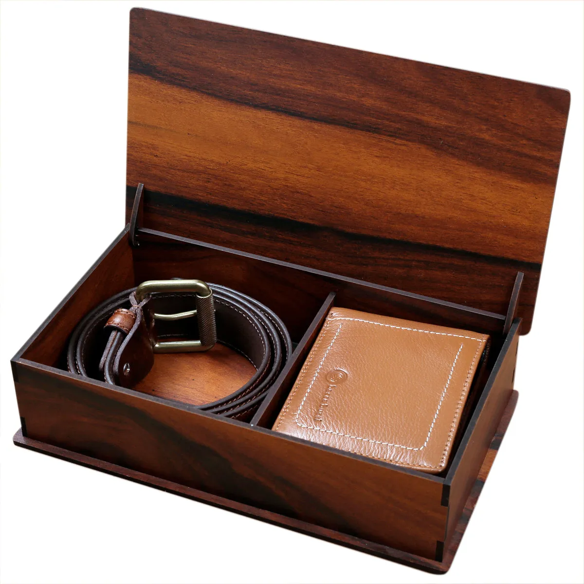 Men's Classic Dress belt with Genuine grain leather & Genuine soft Leather Wallet combo Gift Set for men