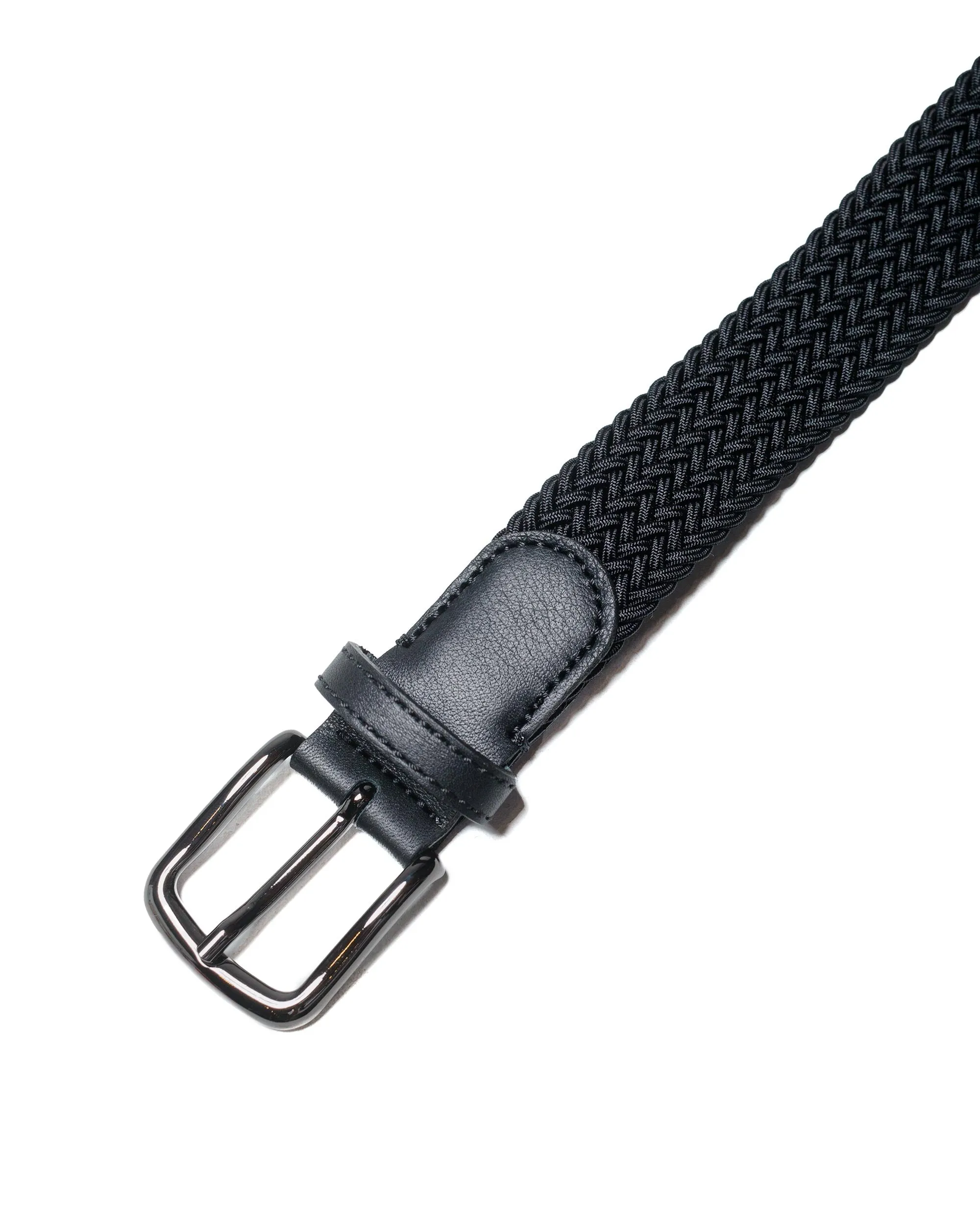 Norse Projects Woven Elastic 30mm Belt Black