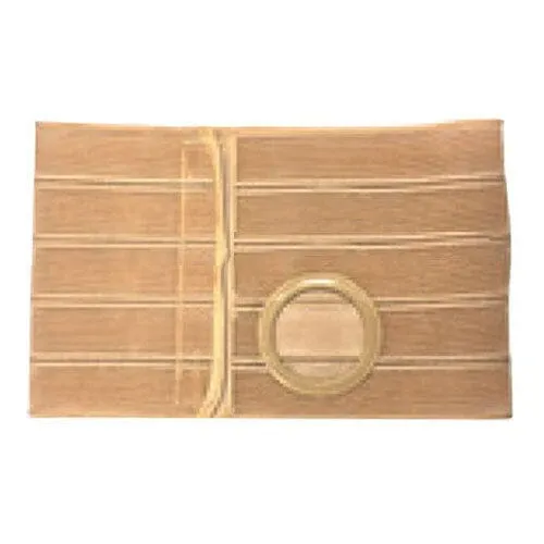 Nu-Hope Nu-Form™ Support Belt, 2-3/4'' Stoma, 9'' Wide, Left, 1-1/2'' From Bottom, Contoured, 2XL (47'' to 52'' Waist), Beige