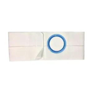 Nu-Hope Support Belt, Original Flat Panel, 2-5/8" x 3-1/8" Center Stoma, 5" Wide, XL (41" to 47" Waist)