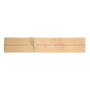 Nu-Hope Support Belt, Original Flat Panel, No Hole, 3" Wide, Medium (32" to 36" Waist), Beige