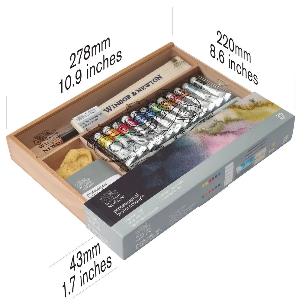 Professional Watercolour Travel Case