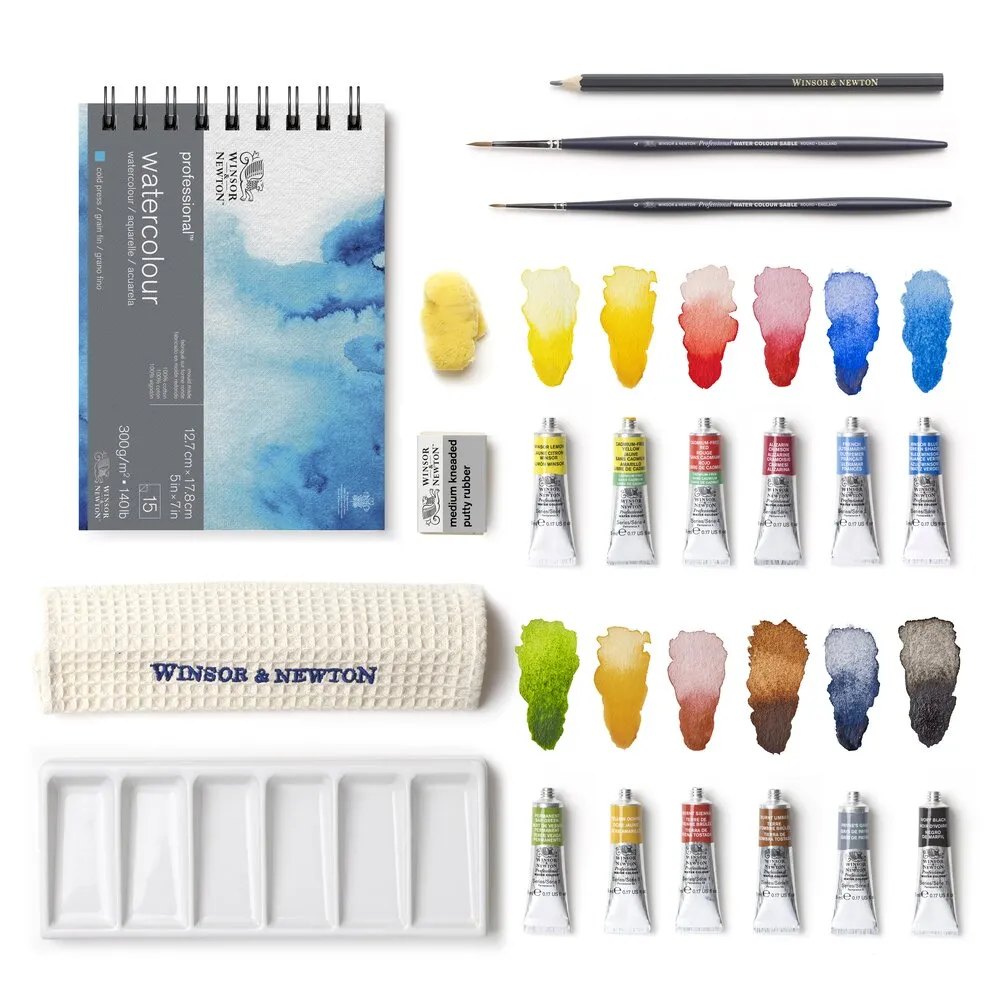 Professional Watercolour Travel Case