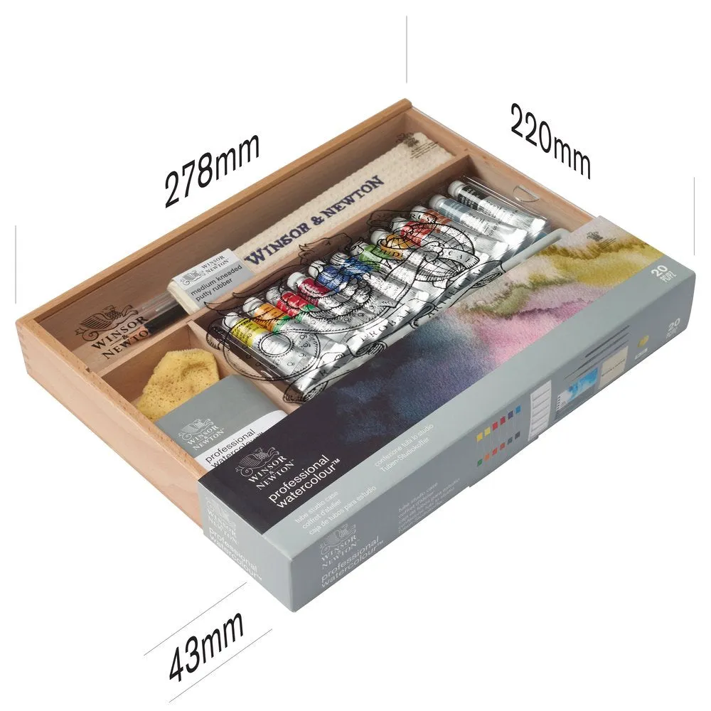 Professional Watercolour Travel Case