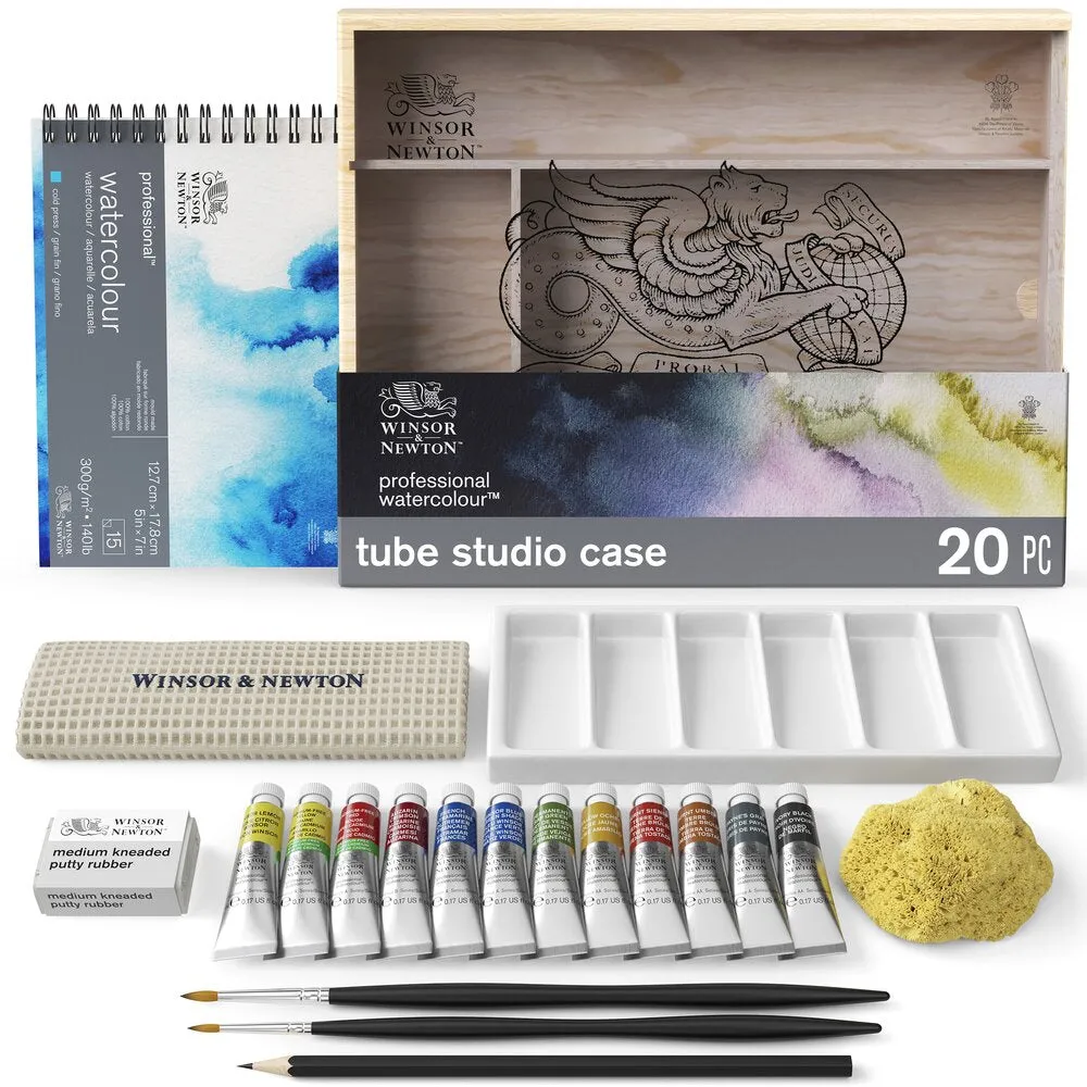 Professional Watercolour Travel Case