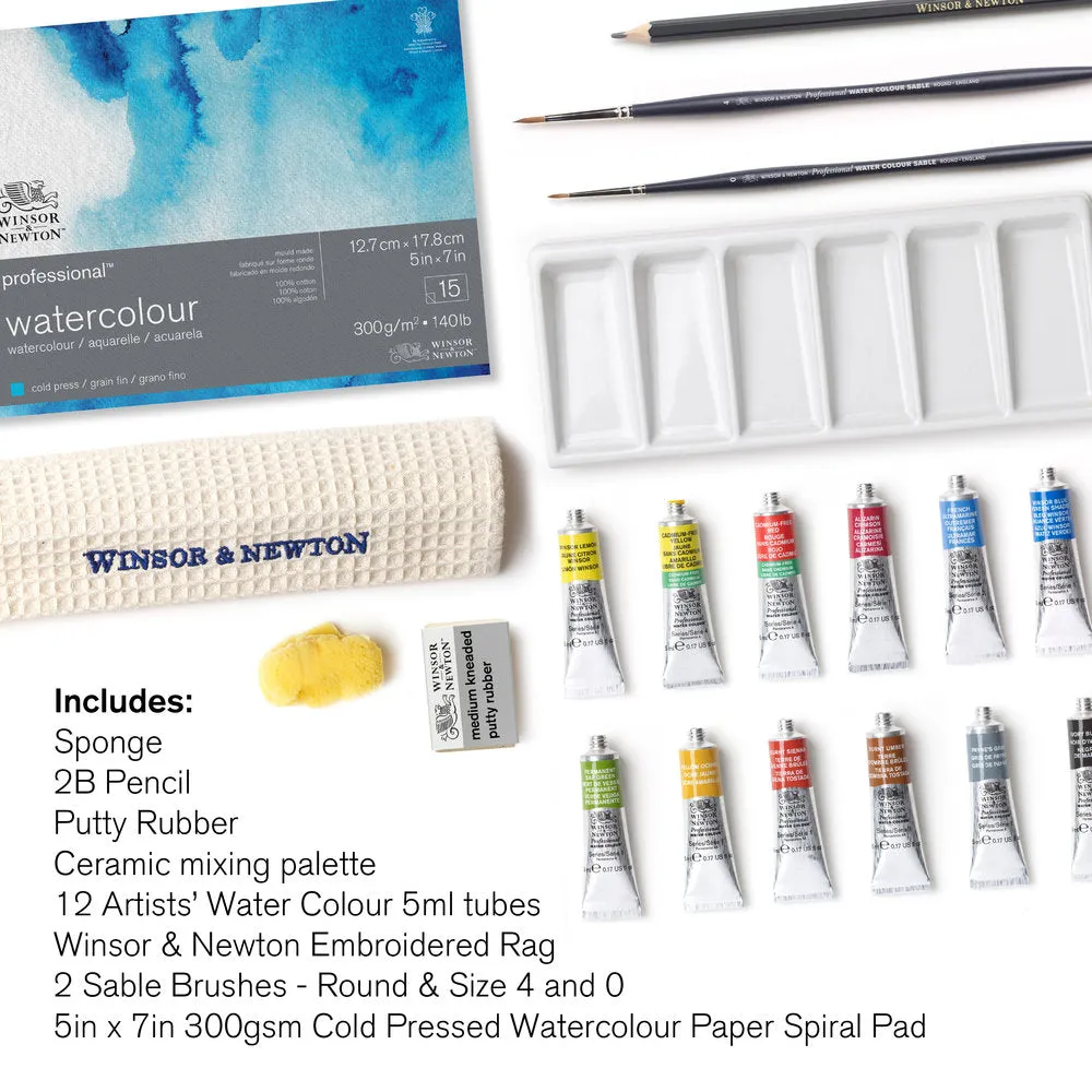 Professional Watercolour Travel Case