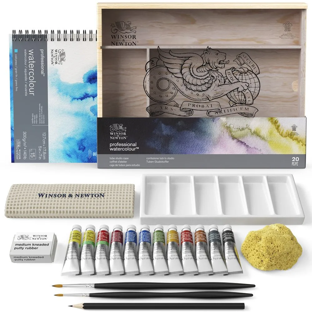 Professional Watercolour Travel Case