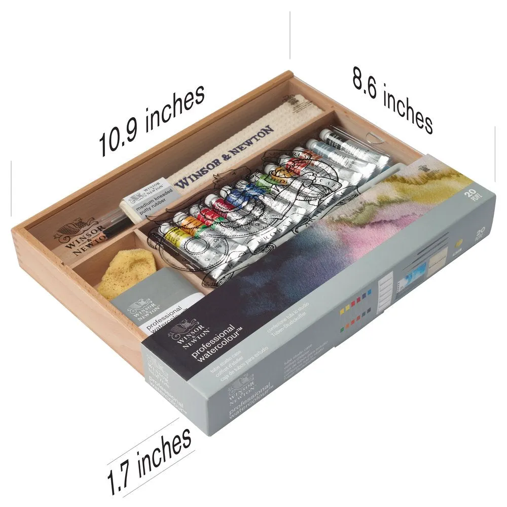 Professional Watercolour Travel Case