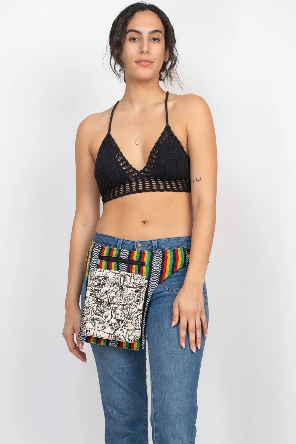 Rasta W-Print Hip Belt