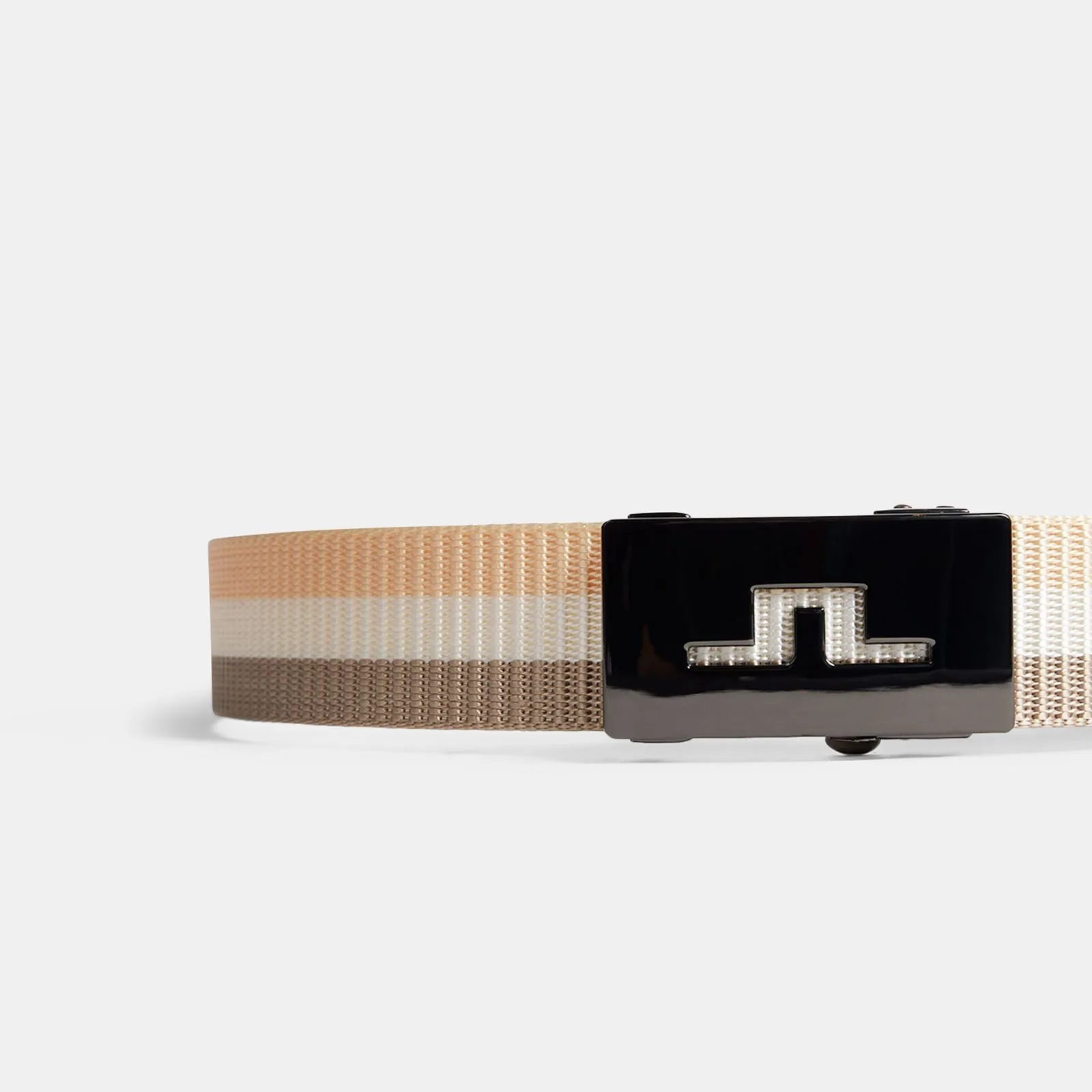 Roy Webbing Stripe Belt Wax Yellow - SS24