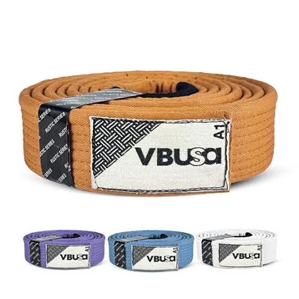 RUSTIC SERIES BJJ BELTS COLORFUL