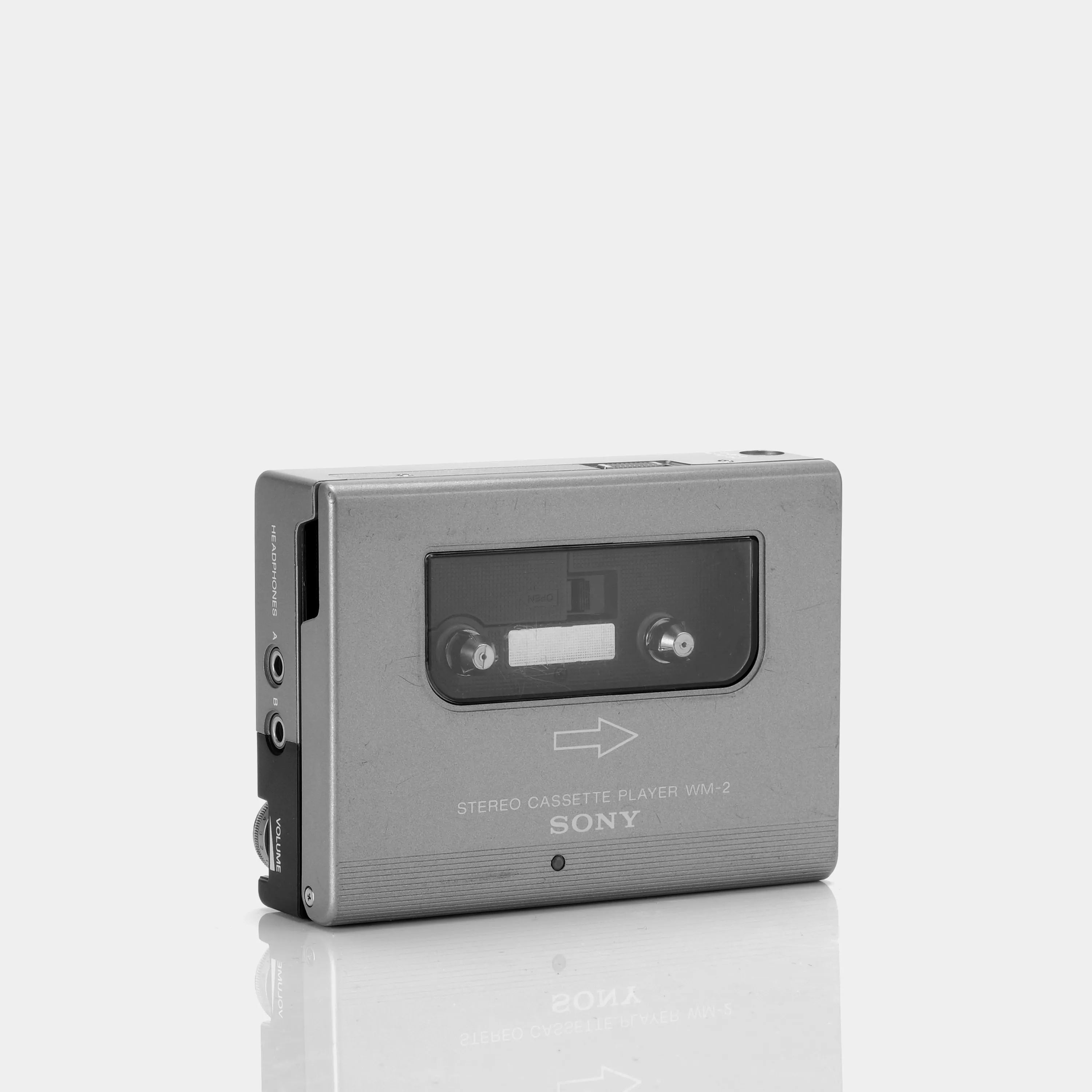 Sony Walkman II WM-2 Silver Portable Cassette Player