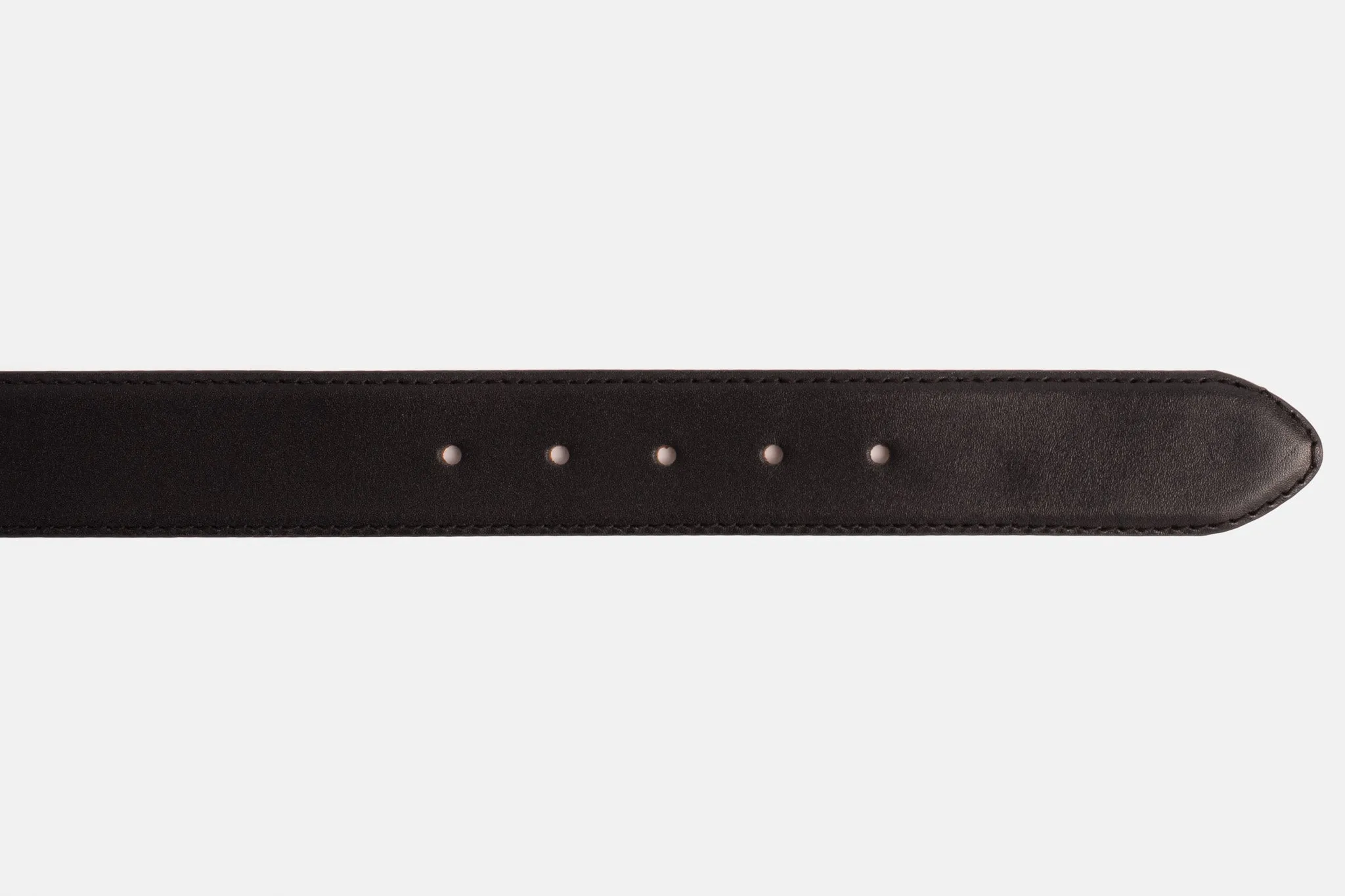 The Jackie Black Leather Belt